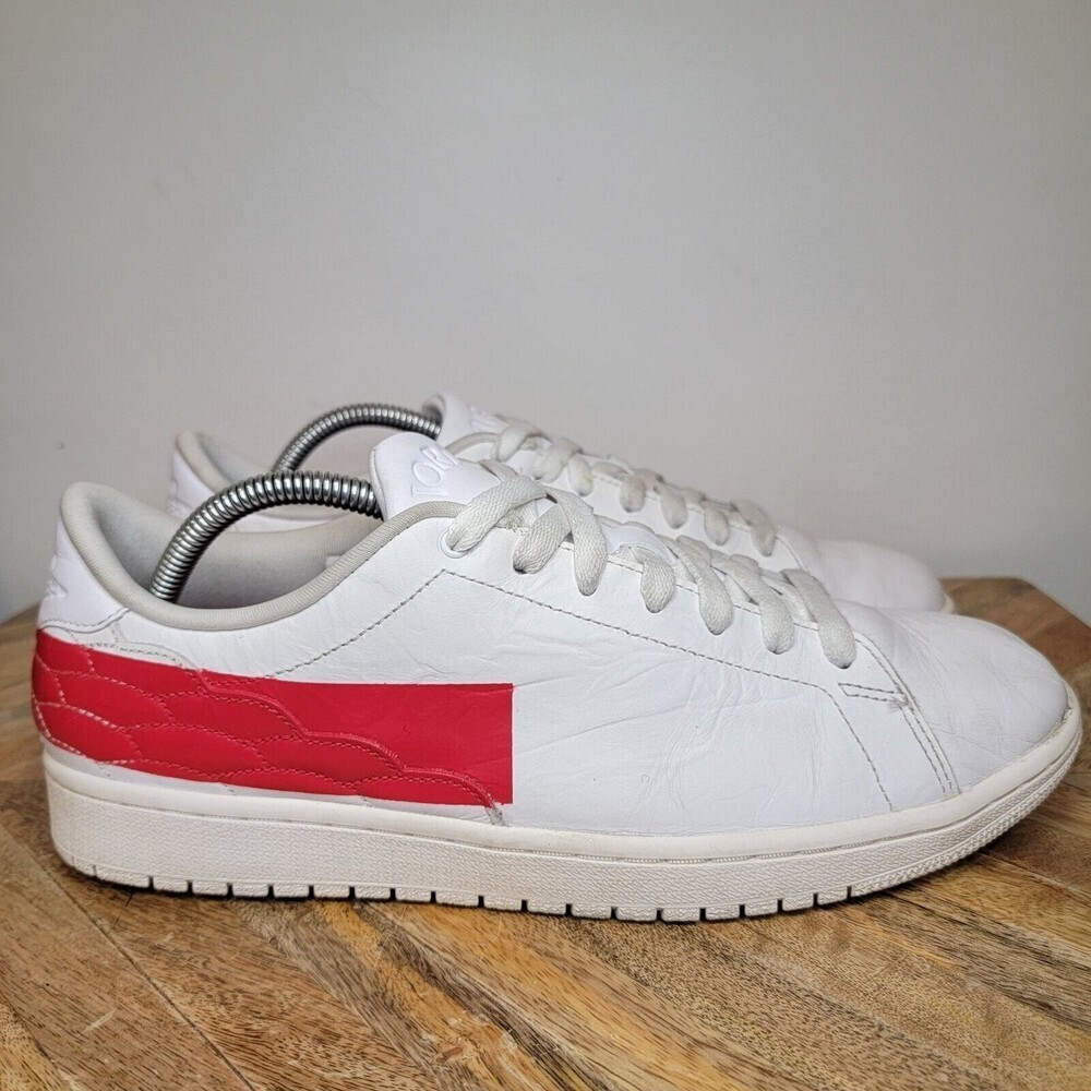 Nike Air Jordan 1 Centre Court White University Red DJ2756-101 Men's SIZE 10